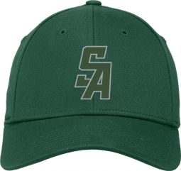 New Era Structured Stretch Cap, Dark Green